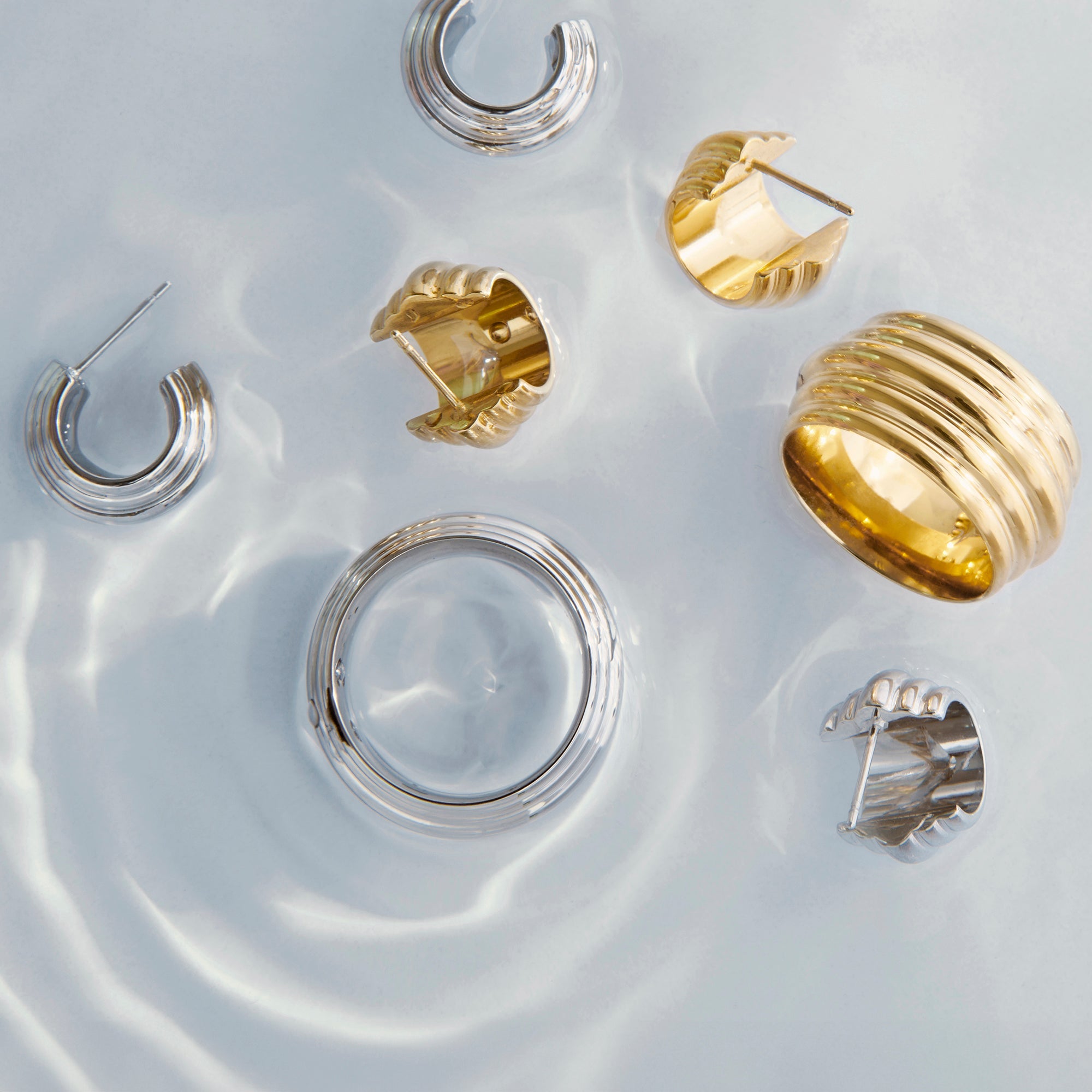 Jackie Hoop Earrings