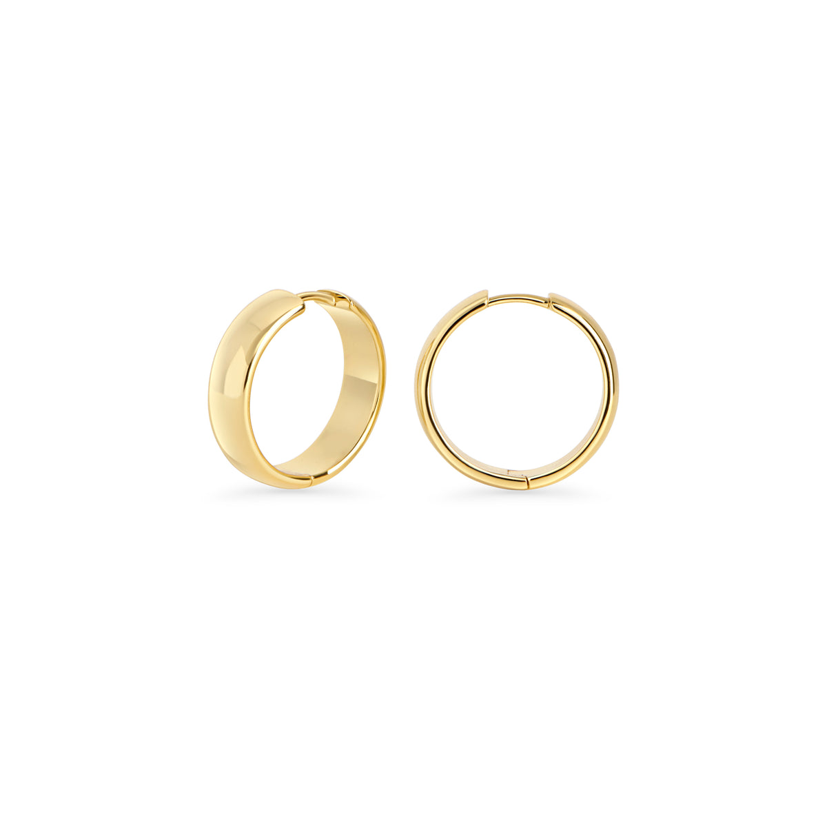Bali Large Huggie Earrings