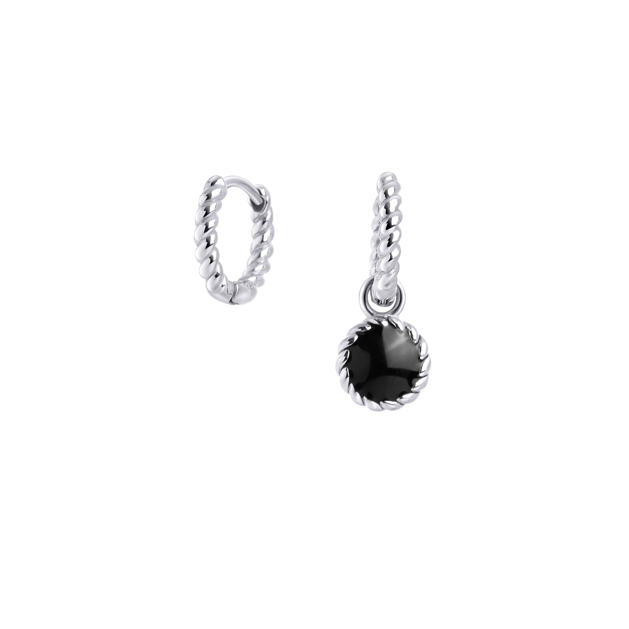 Ines Huggie Earrings