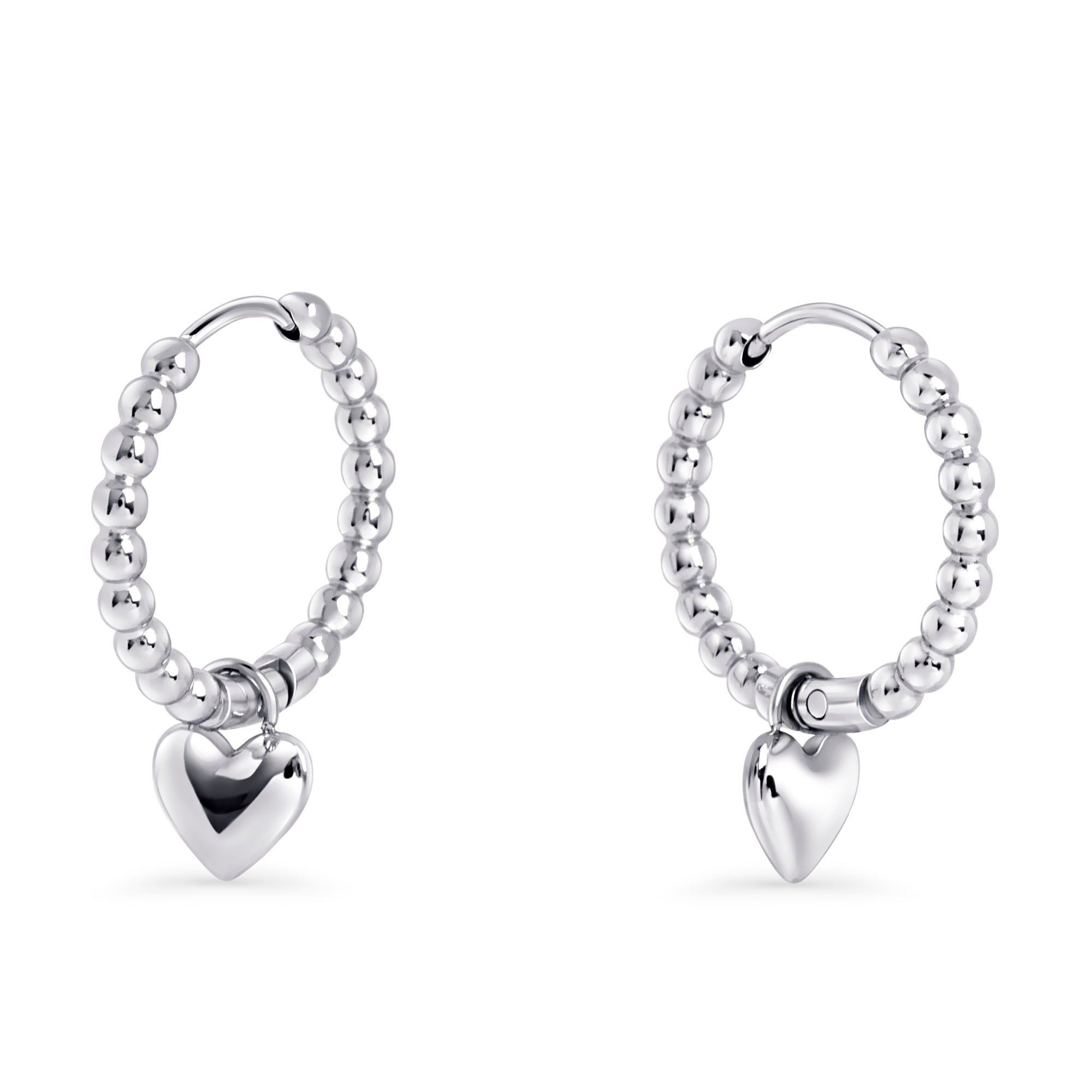 Violet Huggie Earrings