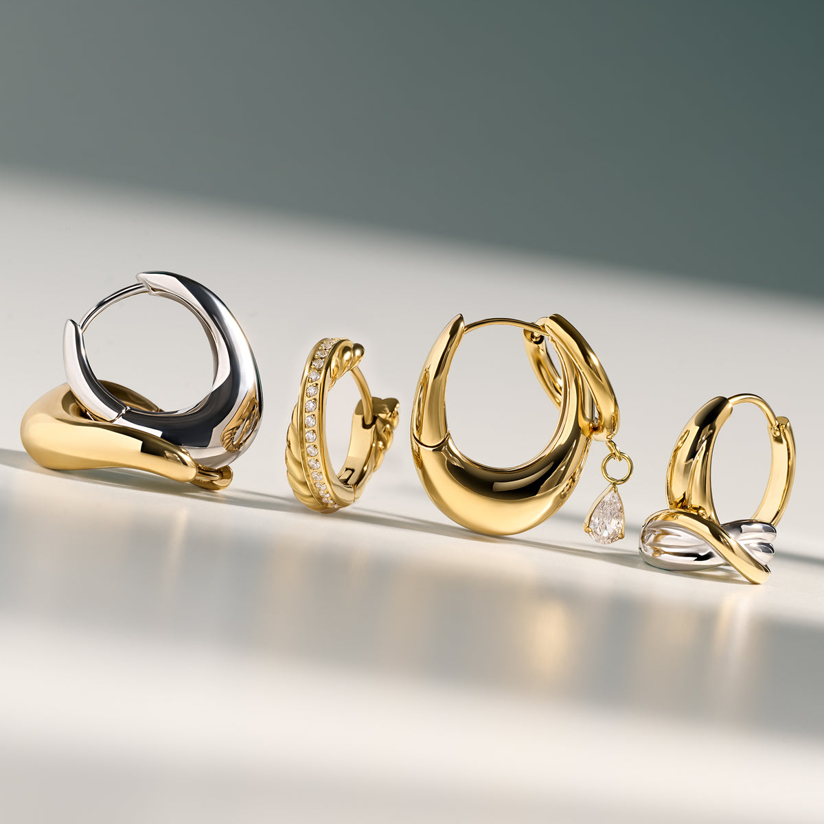 Beth Huggie Earrings