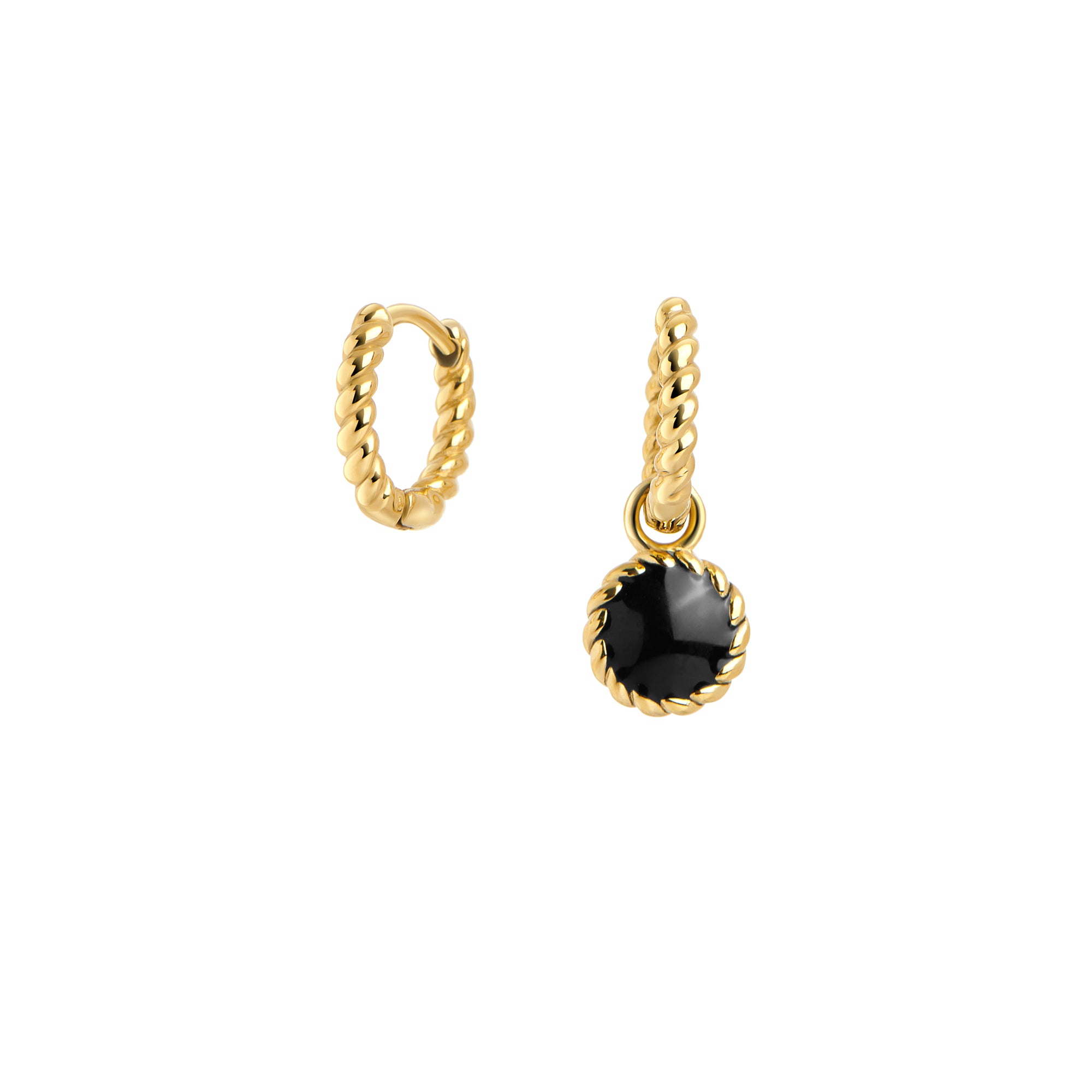 Ines Huggie Earrings