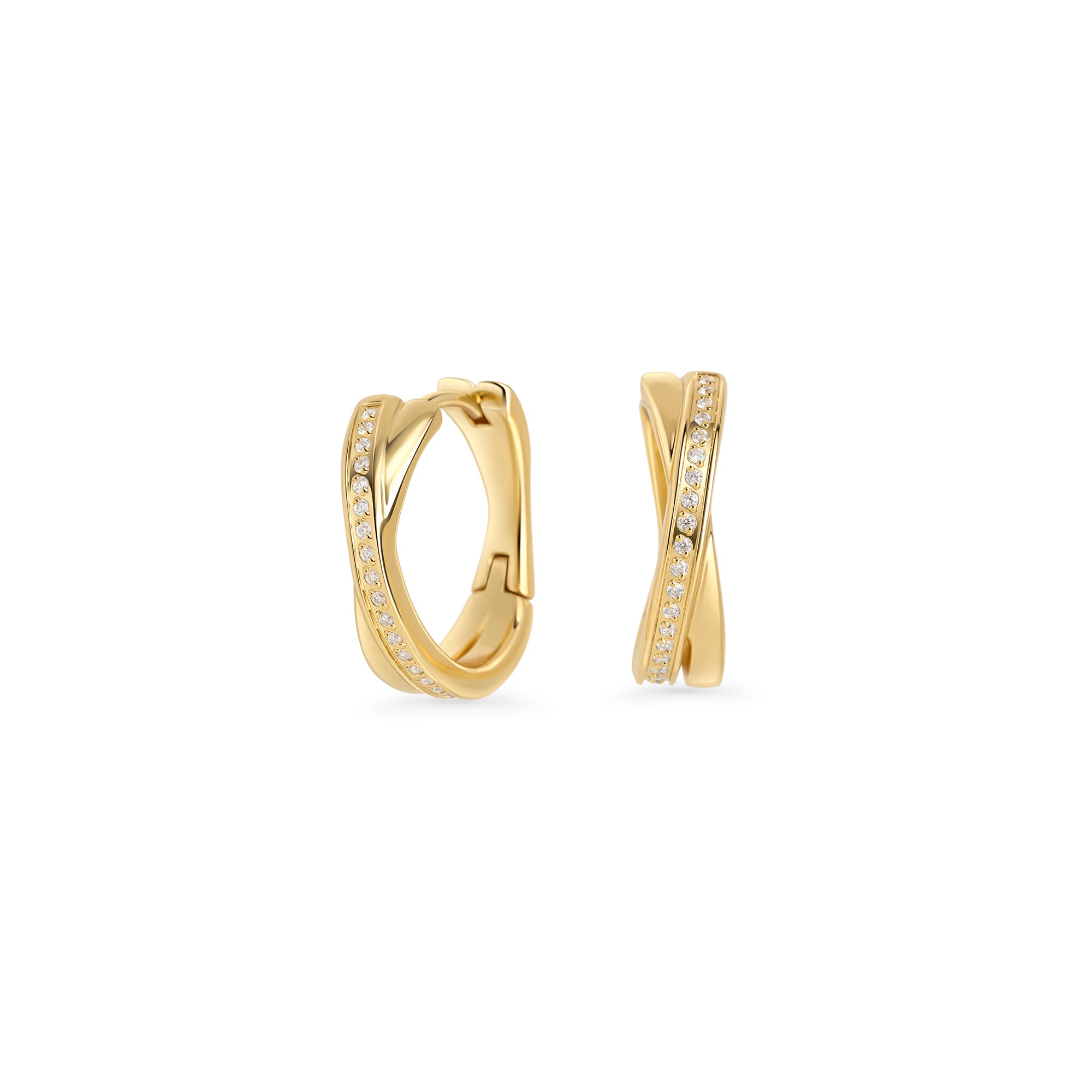 Josephine II Huggie Earrings