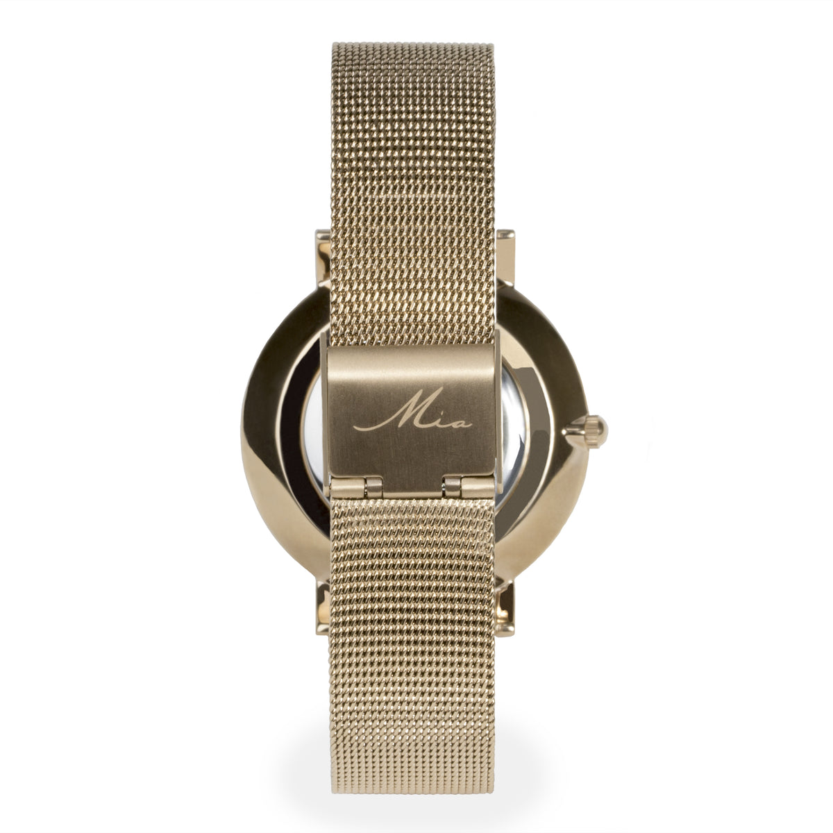minimal classic gold watch women